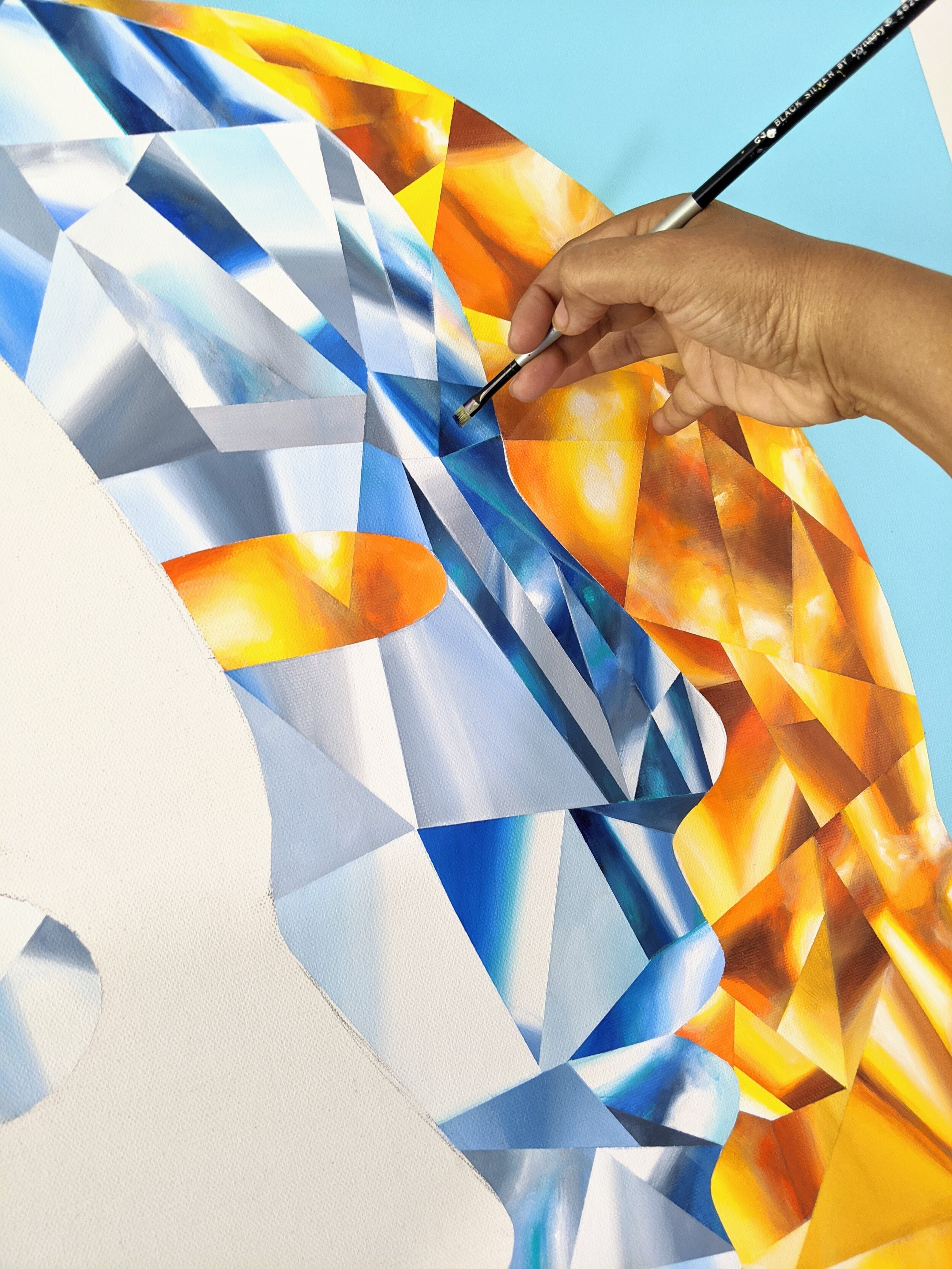 The Human Spirit Diamond Painting by Reena Ahluwalia — REENA AHLUWALIA